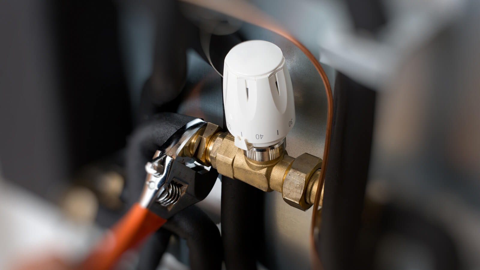Central heating maintenance